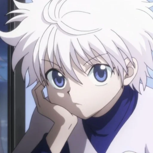 killoi, killua, anime killoi, personnages d'anime, hunter x hunter 3