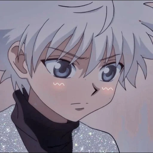 killoi, killua, idéias de anime, killua está com raiva, personagens de anime