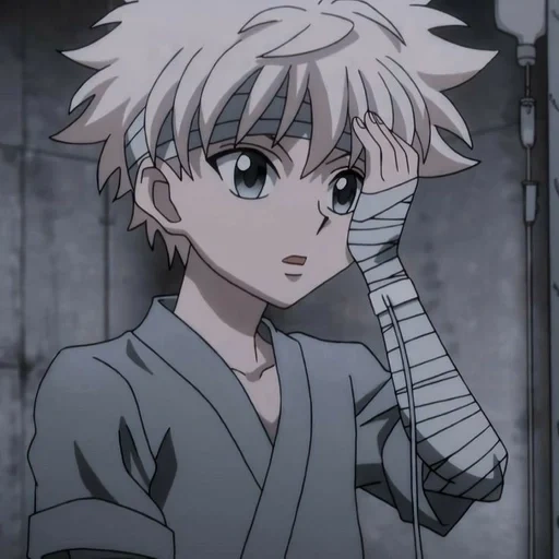 killoi, killoi anime, killoi hunter, hunter x hunter 3, killoi zoldik aesthetic