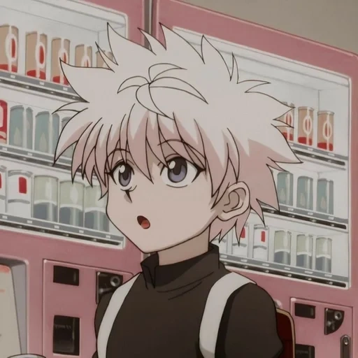 anime, killoi, killoi zoldik, cazador killu, cazador cazador killuo