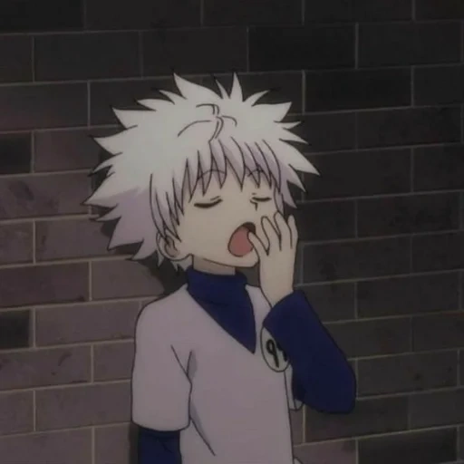 killoi, killua, killoi zoldik, killua está llorando, cazador x cazador 3