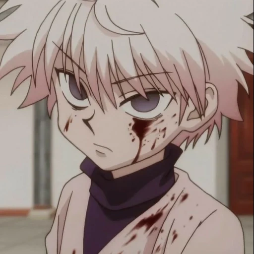 killoi, killoi gul, anime characters, hunter x hunter 3, hunter hunter killuo