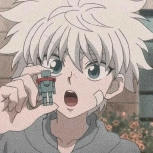 killoi, anime killoi, killuo 1999 evil, hunter x hunter 3, hunter x hunter killuo