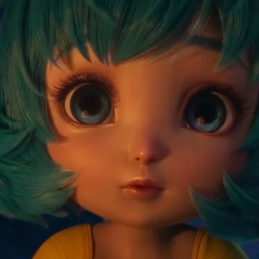 criança, azul eyes, papel de parede anime, o rei glorifica o novo herói lan cartoon, alan walker remix animation gusion nana