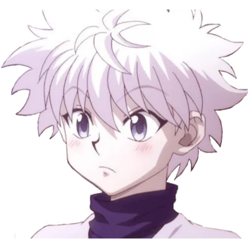 kilois, pyrrhus kgm, hxh killua, profilo di kilois, kilois è stupito