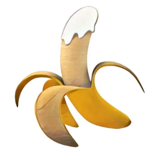 plátano, banana, la cáscara del plátano, banan bananach, plátano abierto