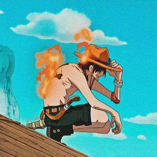 fan heping's ace, mankey de luffy, portgas d ace, one piece ace, ace fire boxing