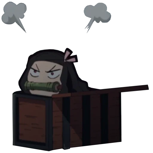 pack, angry nezuko, эмодзи дискорда, angry nezuko in box, пинг дискорд эмодзи