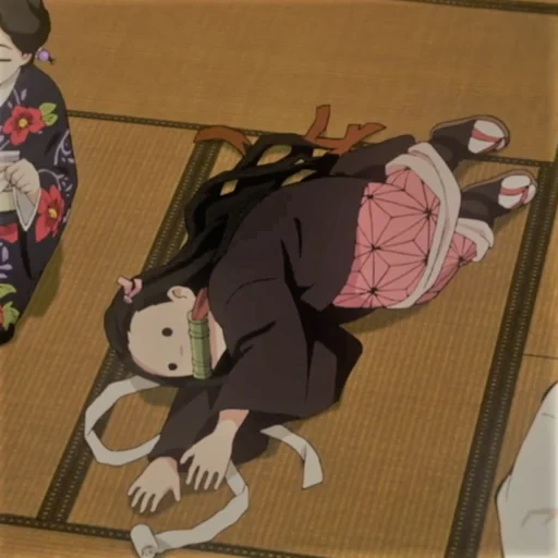 nesuko, imagen, yushiro nezuko, niño nazuko, la almohada es uvzuko