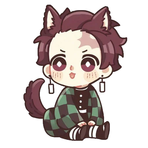 chibi, immagine, chibi art, tanjiro chibi, tanjiro kamado chibi