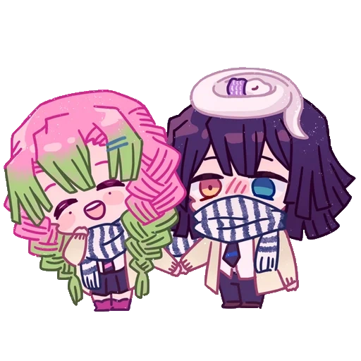 chibi, animação, chibi yuichi, animação kokichi, tratamento de luz de parede vermelha