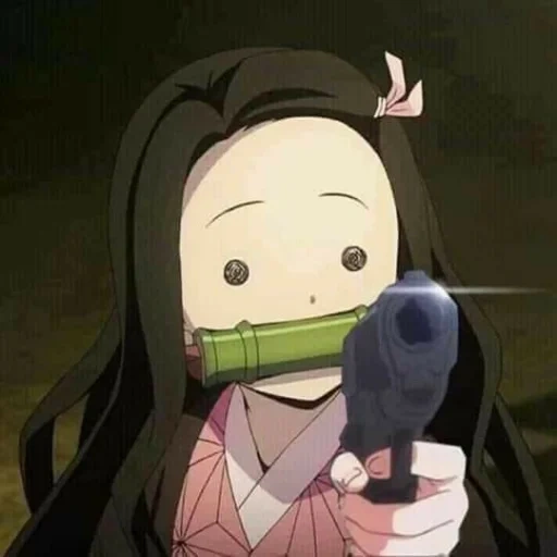 nezuko, nezuko r67, nazuko face, nezuko kamado, nedzuko è una faccia divertente