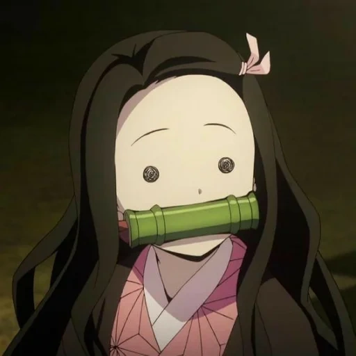 nezuko, diagram, anime noko, xiang teng ningko, nezuko kamado