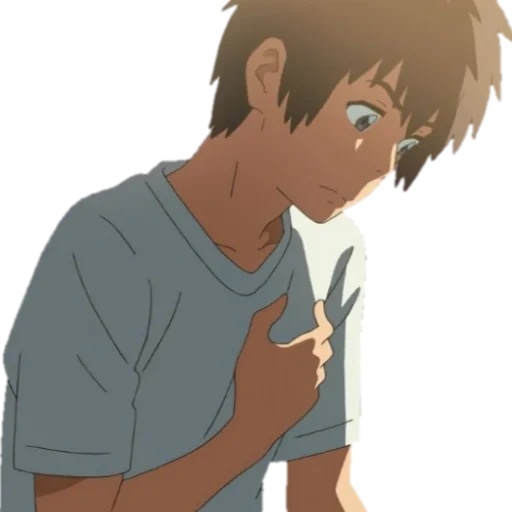 anime, immagine, personaggi anime, il tuo nome è anime, personaggi anime di makoto sinkai