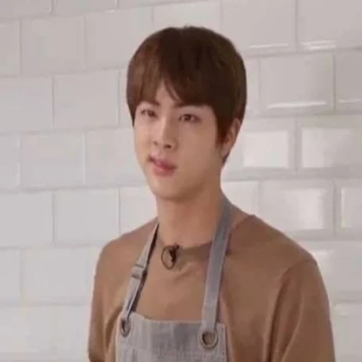 bts jin, gene bts, kim soo-jin, die bangtan boys, jin soo-jin lächelte