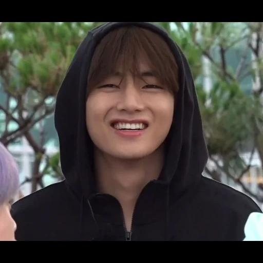 kim tae-hyun, bts run ep 88, taehyung smile, kim tae-heng 2020 sonrisa, bts thai hyun sonrisa 2020