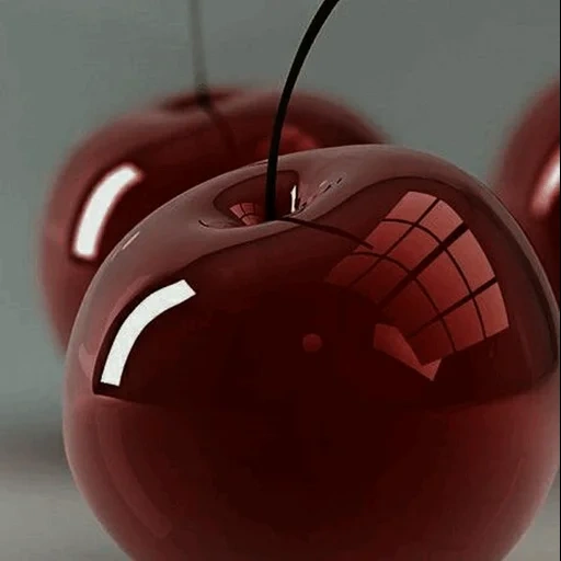 ciliegia, mela rossa, berry di ciliegia, rosso ciliegia, vetro rosso