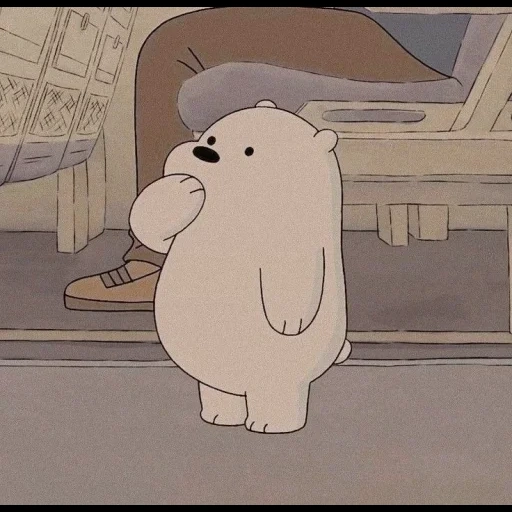 we are bears, вся правда о медведях, we bare bears эстетика, we bare bears ice bear, эстетика мультфильм we bare bears