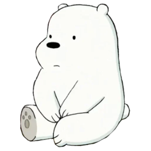 белый медведь, белый вся правда о медведях, we bare bears белый медведь, белый мультика вся правда о медведях