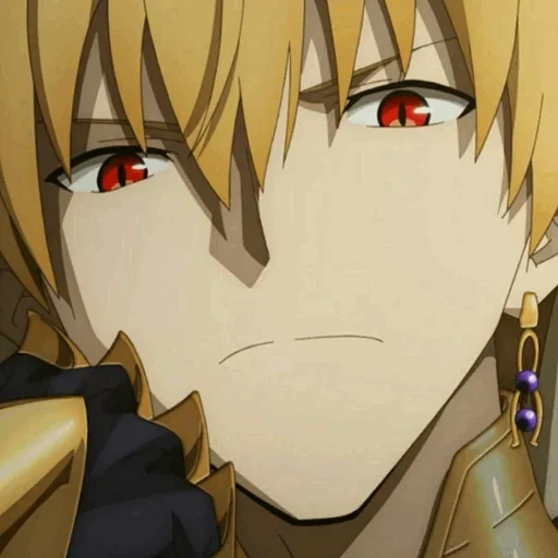 gilgamesh, anime boy, anime guy, anime charaktere, gilgamesh kastezetai mazu sensen babylonia