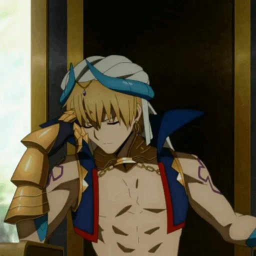 gilgamesh, anime characters, gilgamesh babylonia, gilgamesh caster faith, fate grand order zettai maju sensen babylonia