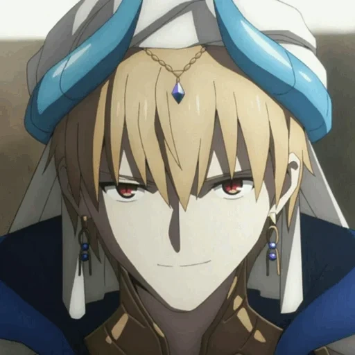 gilgamesh, fate grand, personnages d'anime, fate/grand order, fate grand order babylonia
