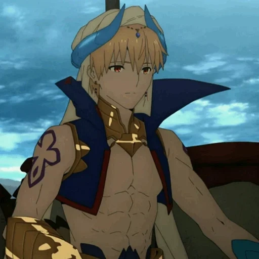 gilga meish, gilgamesh feith babilonia, anime faith babilonia gilgamesh, el destino de gilgamesh babilonia, rey gilgamesh el destino de babilonia