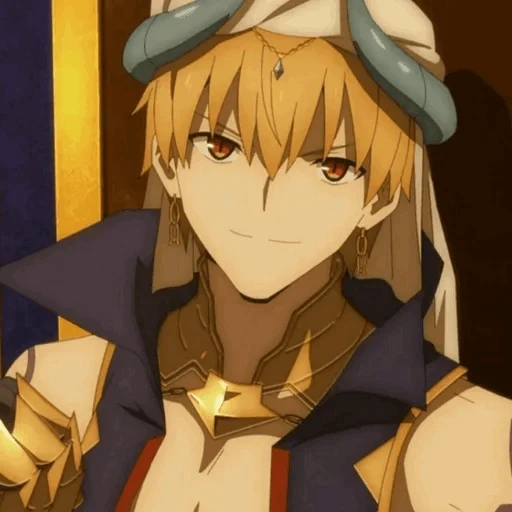 gilgamesh, anime pessoal, rei anime, destino de gilgamesh, personagens de anime