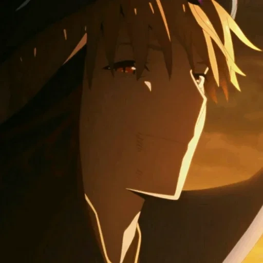 anime, gilgamesh, anime é triste, personagens de anime, o destino da babilônia gilgamesh