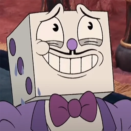 anime, kaphede shaw, the cuphead show, cuphead king dice, hexagon king cuphead