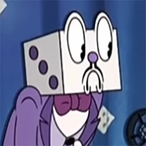 аниме, капхед шоу, cuphead devil, cuphead king dice, кинг дайс капхед шоу