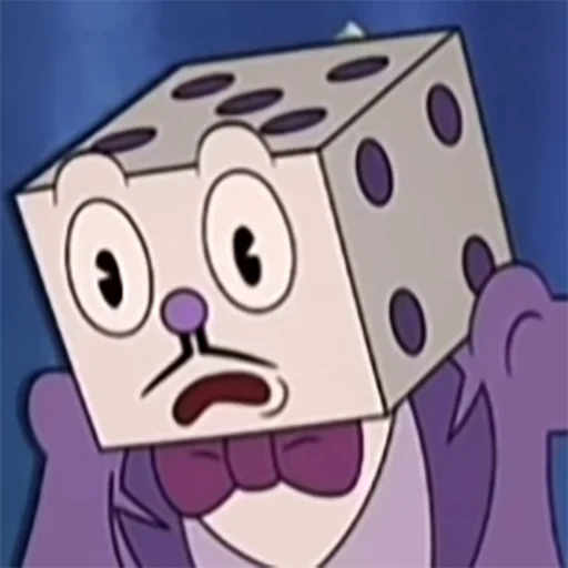 anime, humano, memes locales, cuphead king dice, king dais kaphed show