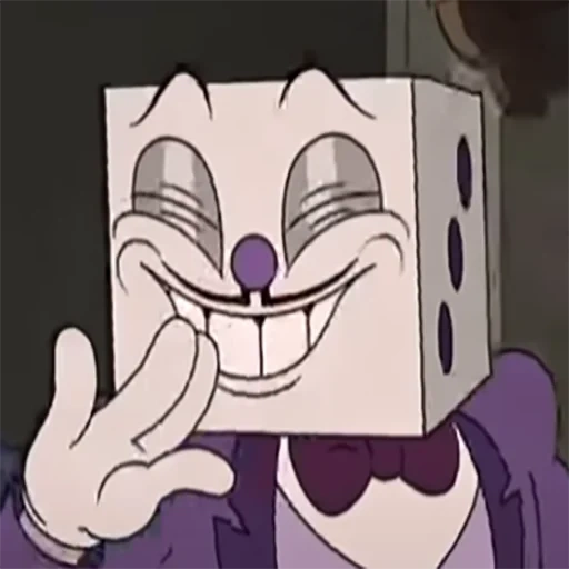 anime, kaphed show, king dais kaphed show, espectáculo king dais cuphead, cuphead king dice avatar