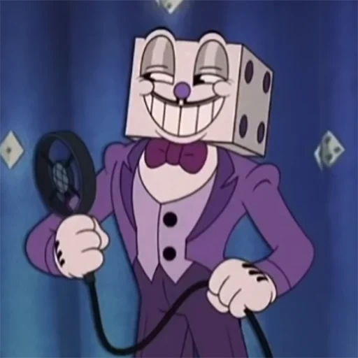 kepala cuphead, kaphede shaw, the cuphead show, king dice cuphead, pertunjukan jindaiska hyde