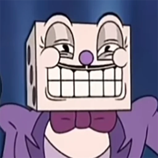 anime, kaphed show, cuphead king dice, kaphed show cerró los ojos, espectáculo king dais cuphead