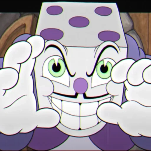 cuente, sr king dais, cuphead king dice, king es la suerte de kaphe, cuphead boss secret