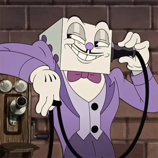 clown, cuphead, caphedshaw, cuphead lottery king, head of cup head king dice