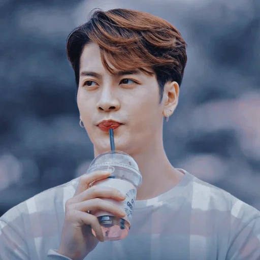 asiático, got7 jackson, oxígeno dramático, actores coreanos, jackson wang calvin klein