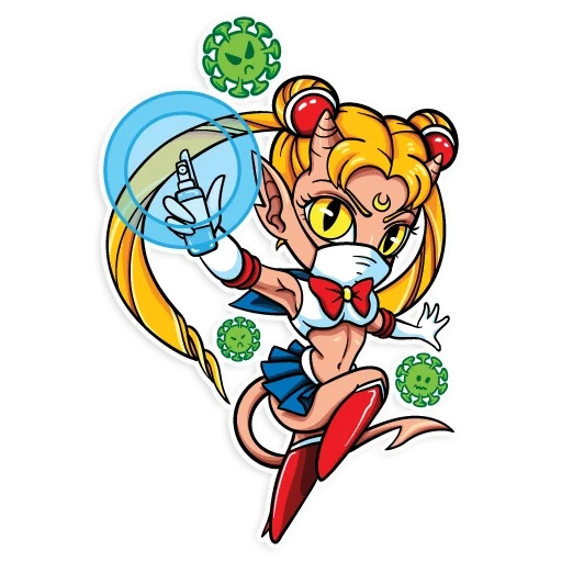 sailor moon, kinky stickers, sailor moon chibi, sailormun emblem, sailormun with a white background