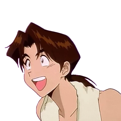 anime, anime hiro, hikari evangelion, design del personaggio anime, golden guy movie 1992