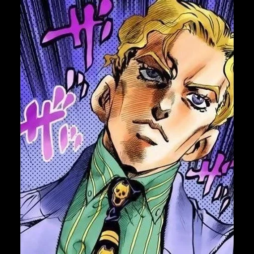 yoshiga kira, fanny valentine jojo, jojo manga gila giga, my name is giga gila and i am 33 years old, my name is jigakira and i am 33 years old this year