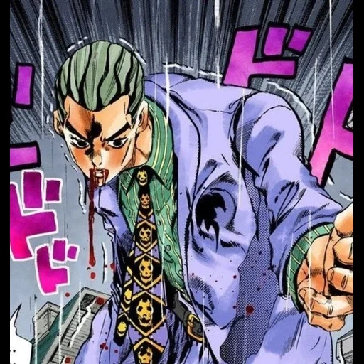 jojo, kira yoga, bande dessinée de jojo, jojo manga kira, les aventures de jojo