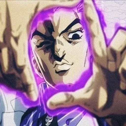 jojo, kira yoshikaga, aventura de jojo, kira yoshikage mona lisa, aventuras increíbles de jojo