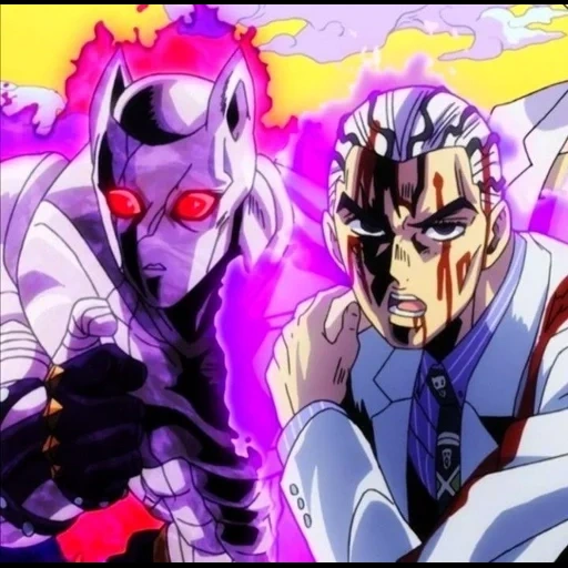 killerkönigin, justik jojo, kira yoshikaga killer quin, jojo kira yoshikage killer quin, unglaubliche abenteuer von jojo 2012 2019