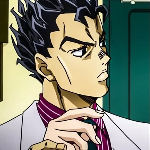 jo jo, yoshiga, yoshiga ji ra, joe joe stagione 4 giga kira, yoshiga kira capelli neri