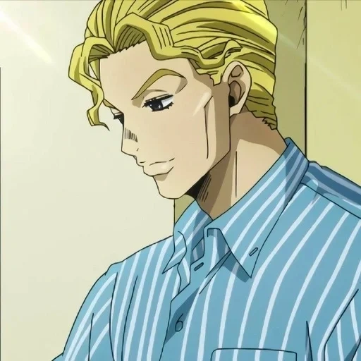 gendler, yoshiga, yoshiga kira, my name is giga gila and i am 33 years old, yoshiga kira blonde anime eyes