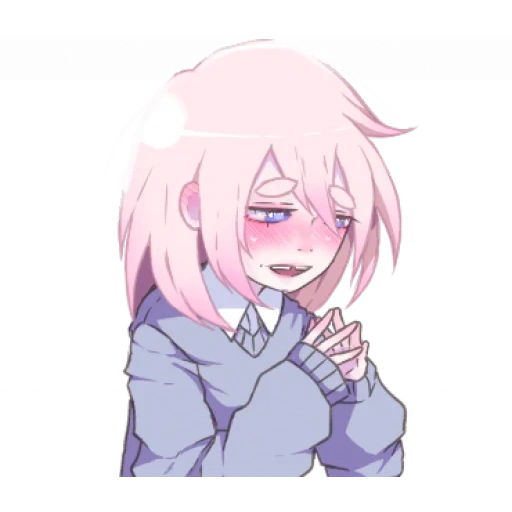 sile, anime, sempai chan, astolfo ahegao, anime characters