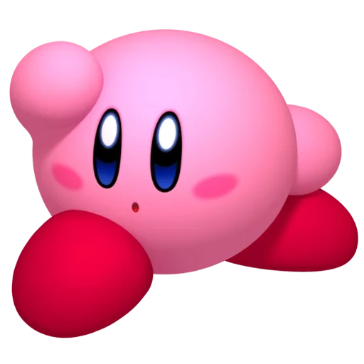 kirby, kirby 2d, le personnage de kirby, kirby nintendo, kirby triptyque deluxe