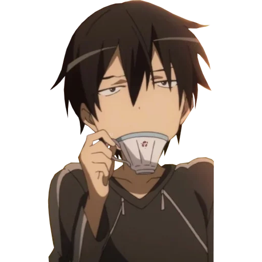 soccer, silico, soccer spirits, espada maestra en línea, kirito kun está bebiendo té