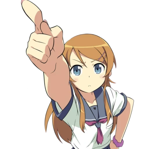 kirino, anime oreimo, kusaka kirino, oreimo kirino kusaka, nah adikku tidak bisa begitu manis